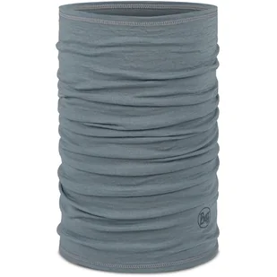 Bandana BUFF MERINO LIGHTWEIGHT SOLID FLINT - Odzież trekkingowa damska - miniaturka - grafika 1