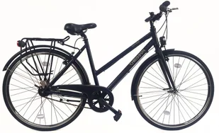 Rower Miejski Damski 28 Stal Kontra Bagażnik Dzwonek Stopka Światła Nexus 7 - Rowery - miniaturka - grafika 1