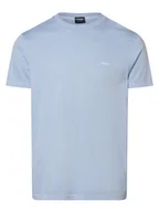 Koszulki męskie - JOOP! T-shirt męski Mężczyźni Bawełna niebieski jednolity, M - miniaturka - grafika 1