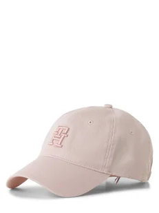 Tommy Hilfiger Czapka damska Kobiety Bawełna różowy jednolity, ONE SIZE - Czapki damskie - miniaturka - grafika 1
