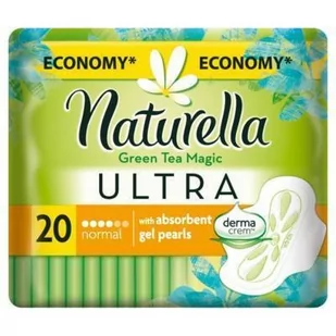 Naturella Procter&Gamble Ultra Normal Green Tea Magic Podpaski x20 - Podpaski - miniaturka - grafika 1