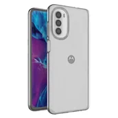 Etui i futerały do telefonów - Hurtel Ultra Clear 0.5mm etui Motorola Moto G82 5G / Moto G52 cienki pokrowiec przezroczyste - miniaturka - grafika 1