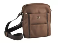 Torby męskie - 7231 DELTA Torba na ramię Dielle Brązowa - miniaturka - grafika 1