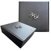 Zestawy upominkowe - PUDEŁKO PREZENTOWE KARTON OZDOBNY NA PREZENT URODZINY Sto Lat - miniaturka - grafika 1