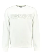 Bluzy męskie - Geographical Norway Bluza "Gantoine" w kolorze białym - miniaturka - grafika 1