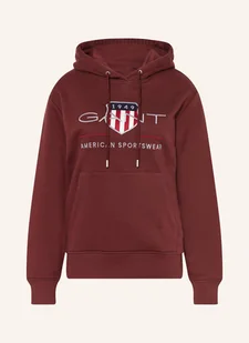 Gant Bluza Z Kapturem rot - GANT - Bluzy damskie - miniaturka - grafika 1