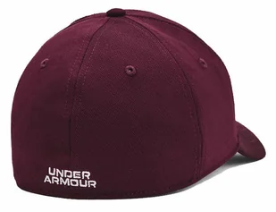 Czapka Under Armour BLITZING Bejsbolówka bordo M/L - Czapki damskie - miniaturka - grafika 2