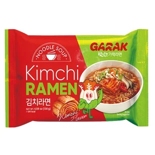Garak Spicy Kimchi Ramen 130g - Szybkie dania obiadowe - miniaturka - grafika 1