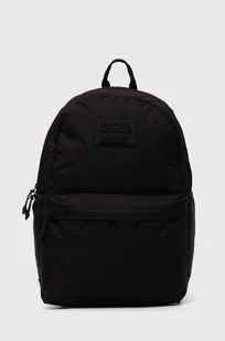 Superdry plecak damski kolor czarny duży gładki - Plecaki - miniaturka - grafika 1