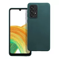Etui i futerały do telefonów - OEM Futerał matt do samsung a53 5g ciemnozielony - miniaturka - grafika 1