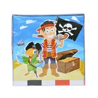 Naczynia i sztućce jednorazowe - Serwetka Piraci 20 sztuk - miniaturka - grafika 1