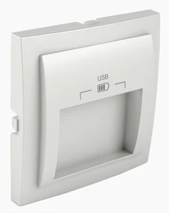 EFAPEL LOGUS90 ELEMENT CENTRALNY DO GNIAZDA PODW.USB LODOWY 90673 TGE - Klawisze i ramki - miniaturka - grafika 1