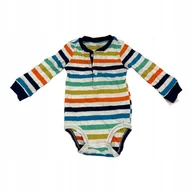 Body dla niemowląt - Szare body z długim rękawem Carter's 24mc 92 - miniaturka - grafika 1