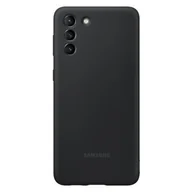 Etui i futerały do telefonów - Samsung Silicone Cover do Galaxy S21+ black EF-PG996TBEGWW - miniaturka - grafika 1