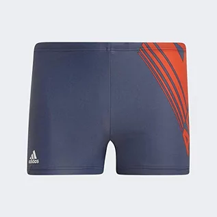 Kąpielówki męskie - adidas Adidas Fit Bx Bos CB kąpielówki męskie, Tintec, 2 DY5084_2 - grafika 1