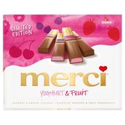 Inne słodycze - merci Yoghurt & Fruit 4 rodzaje jogurtowo-owocowych specjałów czekoladowych 250 g - miniaturka - grafika 1