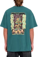 Koszulki męskie - t-shirt VOLCOM MINDOOR TEE Evergreen - miniaturka - grafika 1