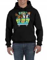 Bluzy męskie - 3156 Bluza Z Kapturem Scooby Doo Kudłaty Pies S - miniaturka - grafika 1