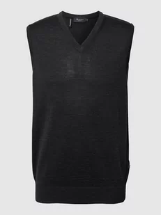 Bezrękawnik z wełny merino - Kamizelki męskie - miniaturka - grafika 1