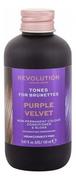 Farby do włosów i szampony koloryzujące - Revolution Haircare London Revolution Haircare London Tones For Brunettes farba do włosów 150 ml dla kobiet Purple Velvet - miniaturka - grafika 1