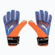 Piłka nożna - Rękawice bramkarskie PUMA Ultra Grip 2 RC ultra orange/blue glimmer - miniaturka - grafika 1