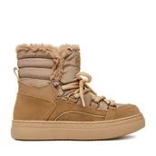 Śniegowce damskie - Śniegowce MEXX CEO-MI002200453W Brązowy - miniaturka - grafika 1