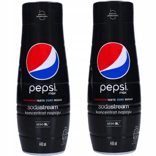 Syrop Smakowy Pepsi Max 440Ml Koncentrat Bez Cukru - Syropy i koncentraty owocowe - miniaturka - grafika 1