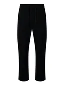 Spodnie męskie - pantaloni uomo selected 16094570 - slh190 regular tape leroy black - miniaturka - grafika 1