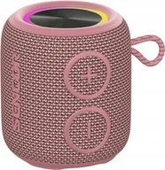 Głośniki przenośne - GŁOŚNIK BEZPRZEWODOWY BLUETOOTH SENCOR SIRIUS ROSE LED 5 W TWS WODOODPRONY - miniaturka - grafika 1