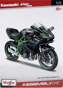 KAWASAKI Ninja H2R do składania 1:12 Maisto 39198 - Samochody i pojazdy dla dzieci - miniaturka - grafika 1