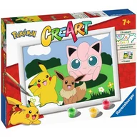 Malowanie po numerach - CreArt dla dzieci Malowanie po numerach Pokemon 23571 - miniaturka - grafika 1