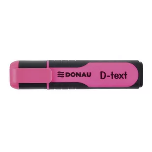 Zakreślacz DONAU D-tekst różowy /7358001PL16/ - Zakreślacze - miniaturka - grafika 1