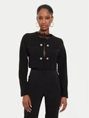 Marynarki i żakiety damskie - Rinascimento Marynarka CFC0119876003 Czarny Regular Fit - miniaturka - grafika 1