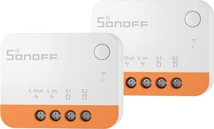 Sonoff Inteligentny przełącznik ZigBee Sonoff ZBMINIL2 2 szt. - Systemy inteligentnych domów - miniaturka - grafika 1