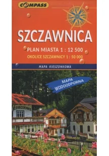 Szczawnica plan miasta 1:12500 - Atlasy i mapy - miniaturka - grafika 2