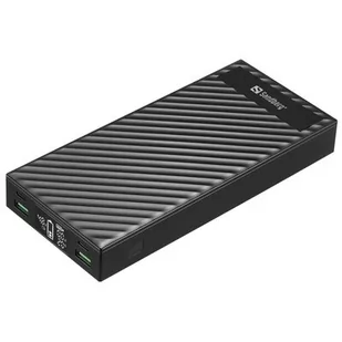 Sandberg PD100W 2xUSB-C 30000 mAh czarny - Powerbanki - miniaturka - grafika 1