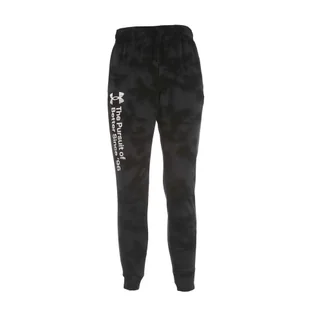 Spodnie sportowe męskie Under Armour Rival Terry Novelty - Spodnie sportowe męskie - miniaturka - grafika 1