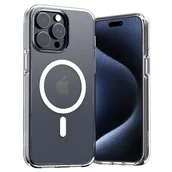 Etui i futerały do telefonów - Etui ARAREE Duple M iPhone 15 Pro Max Przezroczysty - miniaturka - grafika 1