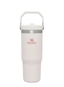 Kubki termiczne - Kubek termiczny Stanley IceFlow Flip Straw Tumbler 0,89 l - rose quartz - miniaturka - grafika 1