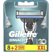 Maszynki do golenia i wkłady - Gillette Mach 3 wkłady do golenia 10 sztuk - miniaturka - grafika 1