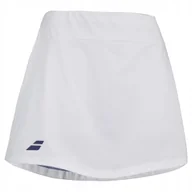 Sukienki i spódnice sportowe - Spódniczka dziewczęca Babolat Play Skirt Girl white/white 128 - miniaturka - grafika 1