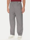 Spodnie męskie - Kappa Spodnie materiałowe 62131TW Szary Regular Fit - miniaturka - grafika 1