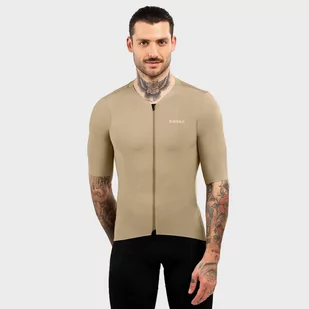 Ultralekka koszulka Kolarstwo SIROKO SRX PRO Somport Beżowy Mężczyzna - Koszulki rowerowe - miniaturka - grafika 1