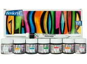 Farby i media malarskie - Zestaw farb do szkła, Fevicryl - miniaturka - grafika 1