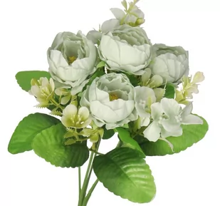 SZTUCZNE KWIATY GAŁĄZKI ROŚLINY PEONIA PIWONIA JAK ŻYWA - Sztuczne kwiaty - miniaturka - grafika 1