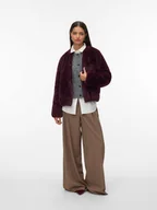 Kurtki damskie - Vero Moda Kurtka przejściowa w kolorze bordowym - miniaturka - grafika 1