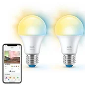 Żarówki LED - Inteligentna żarówka LED WIZ 929003781942 8 W E27 Wi-Fi Bluetooth (2 szt.) - miniaturka - grafika 1