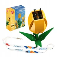 Klocki - KLOCKI MAŁY KWIAT TULIPAN DEKORACJA TULIP BUD 83 el. MOULD KING 24012 - miniaturka - grafika 1