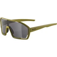 Okulary przeciwsłoneczne - Alpina Okulary na rower BONFIRE kolor OLIVE MATT szkło BLACK Cat.3 FOGSTOP new 2022 - miniaturka - grafika 1