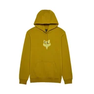 Bluzy męskie - BLUZA Z KAPTUREM FOX HEAD FLEECE PO MUSTARD - miniaturka - grafika 1
